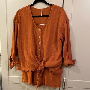 Free people romper size small